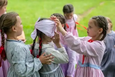 Dzień Dziecka w sądeckim skansenie. Wokół Zielonych Świątek i Bożego Ciała