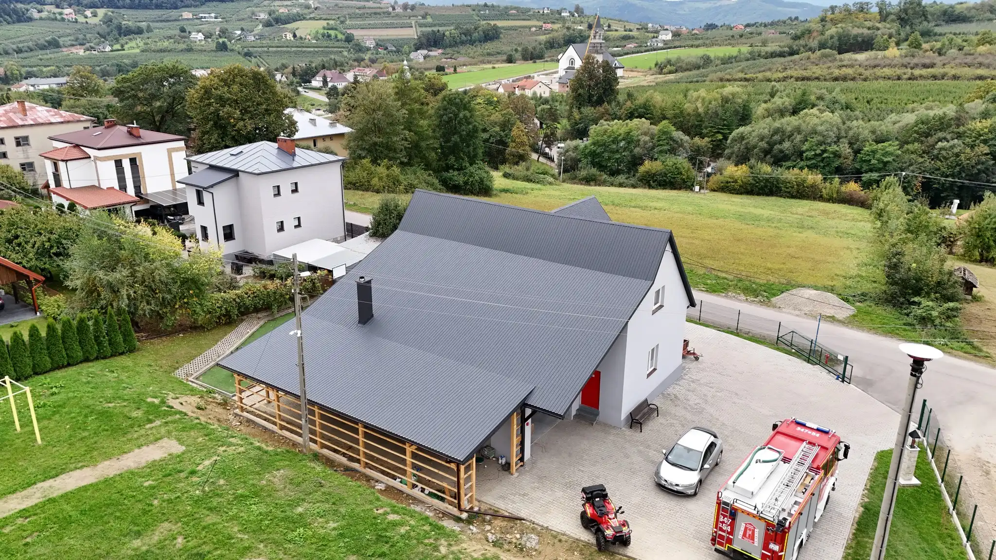 Zakończono modernizację remizy OSP w Czarnym Potoku