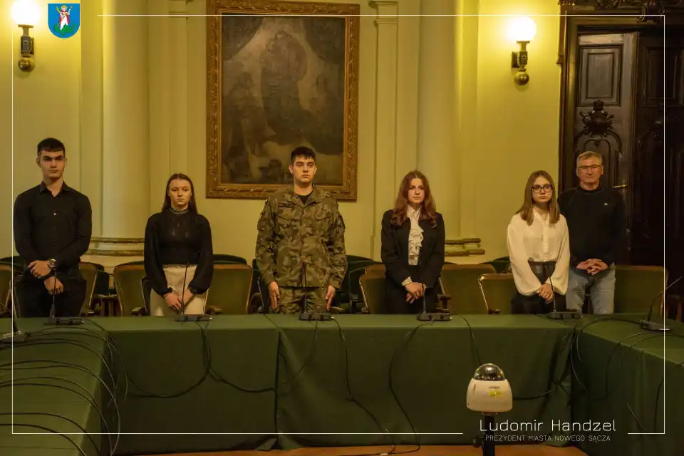 Nowy Sącz: Za nami inauguracyjna sesja IV kadencji Młodzieżowej Rady Miasta