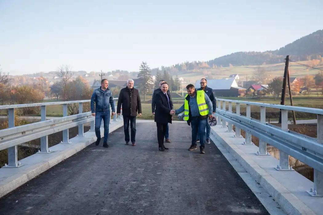 Zakończyły się prace remontowe jednego z mostów w Gminie Grybów