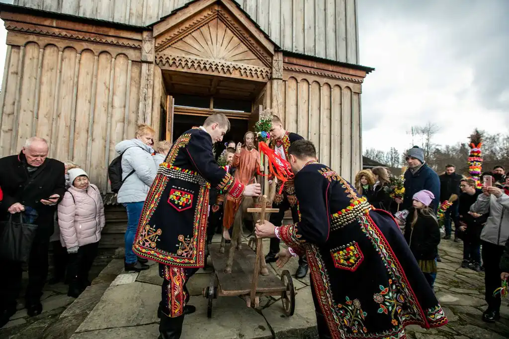 Obchody Niedzieli Palmowej w Sądeckim Parku Etnograficznym za nami