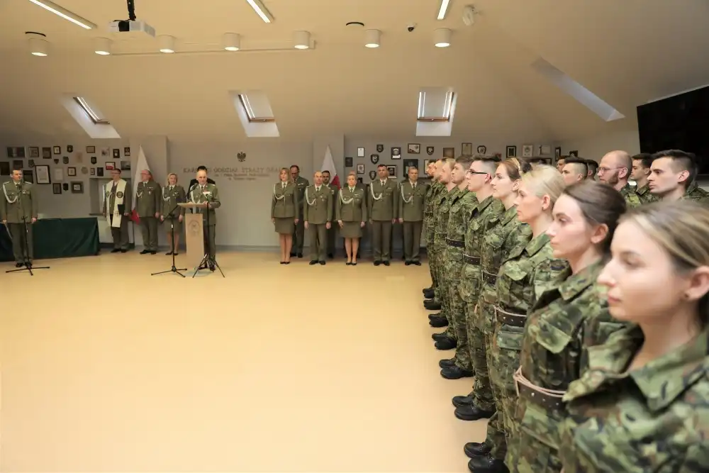 W Karpackim Oddziale Straży Granicznej odbyło się uroczyste ślubowanie