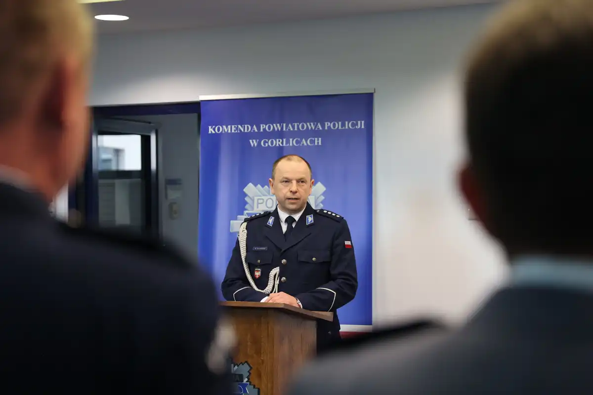 Nowi Komendanci w Komendzie Powiatowej Policji w Gorlicach