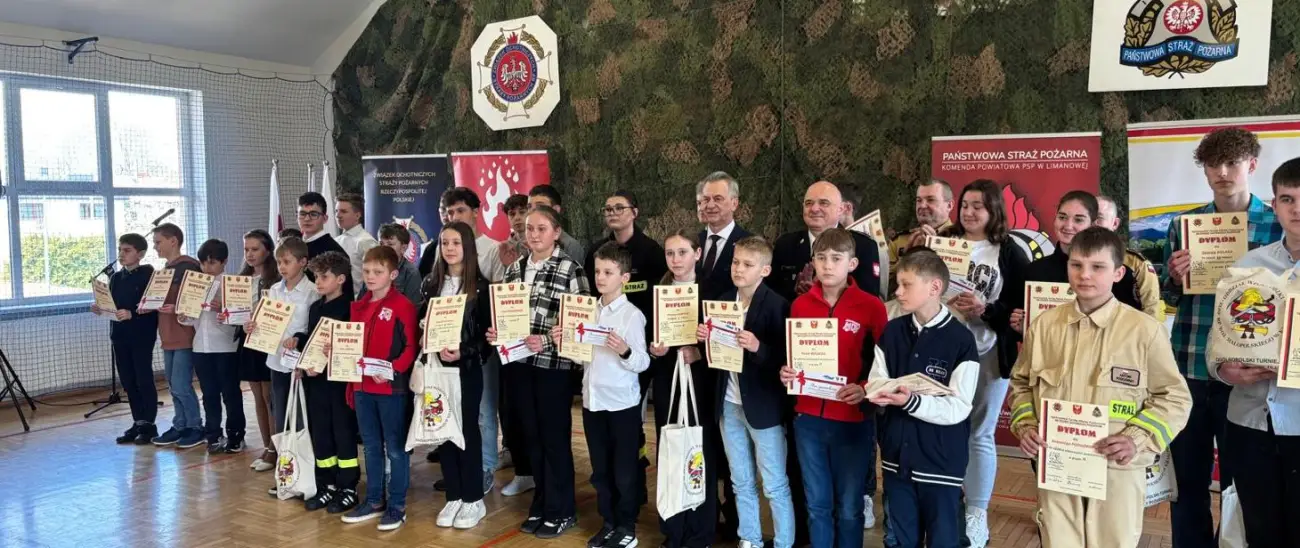 Młodzież zna się na bezpieczeństwie. Finał OTWP w Limanowej