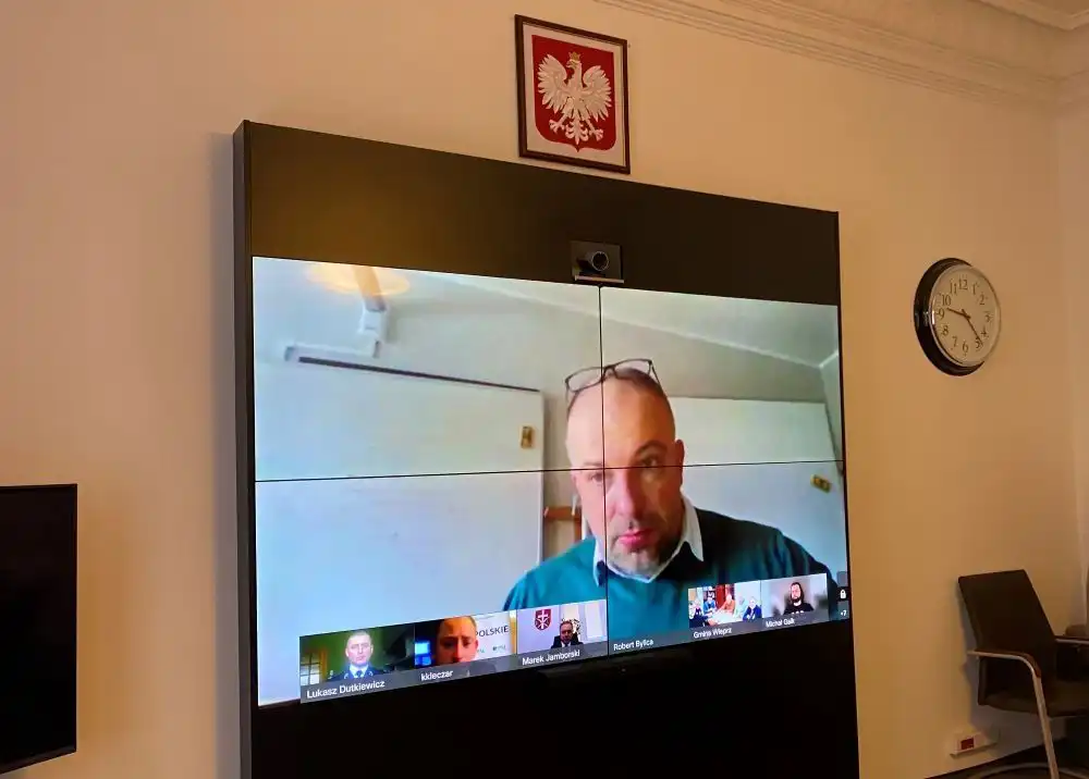 Spotkanie przedstawicieli Grup Poszukiwawczo-Ratowniczych OSP z Wicemarszałkiem Łukaszem Smółką