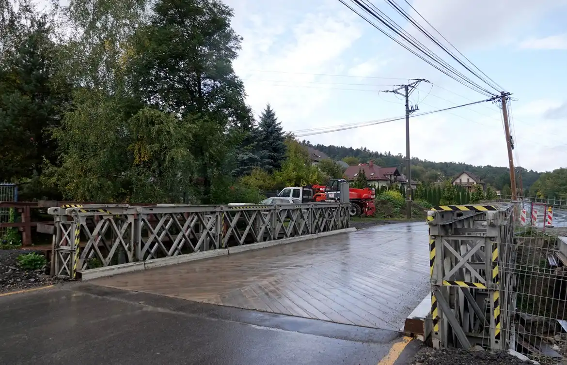 Niebawem kierowcy przejadą po nowym moście w gminie Chełmiec
