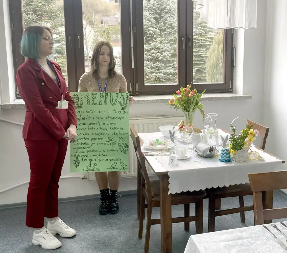 Konkurs wielkanocny w ZSP w Krynicy-Zdroju
