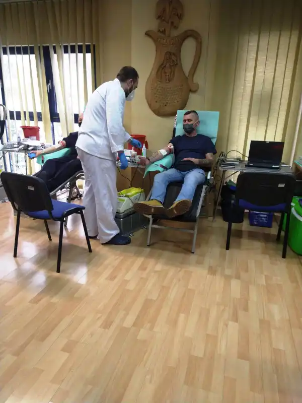 W PSP w Krynicy Zdroju odbyła się akcja poboru krwi. Dawcy oddali ponad 15 litrów krwi