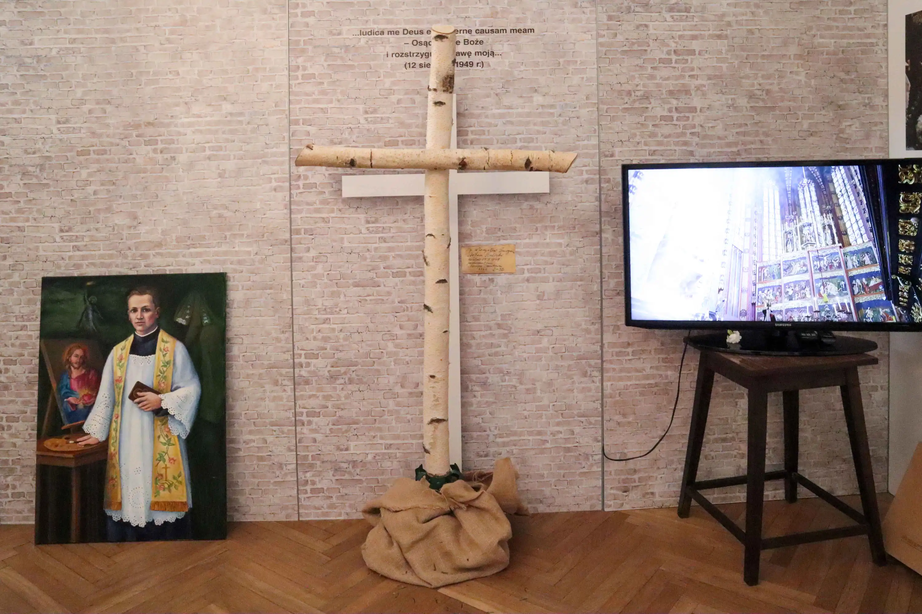 Wystawa "Ks. Władysław Gurgacz. Kapelan Polski Podziemnej" w Domu Gotyckim