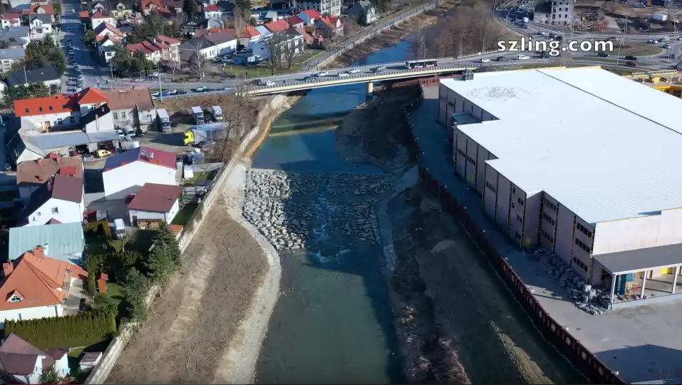 Nowe przepławki w Nowym Sączu – Wody Polskie renaturyzują Kamienicę Nawojowską