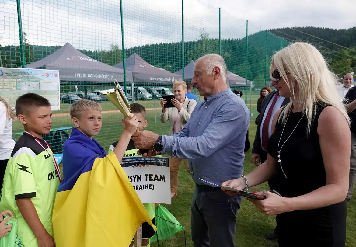 Międzynarodowy Dziecięcy Turniej Piłki Nożnej w Muszynie. Wygrała drużyna z Wejherowa