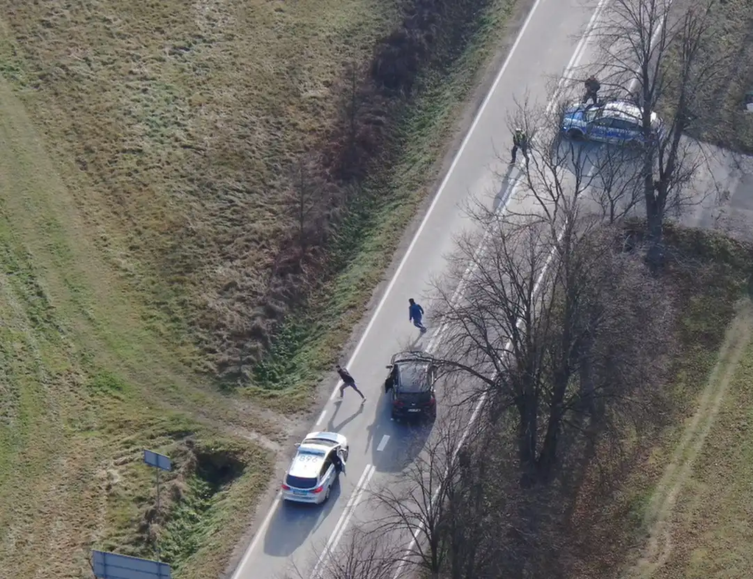 Pościg i blokada w Gorlicach. Policja testuje procedury w praktyce