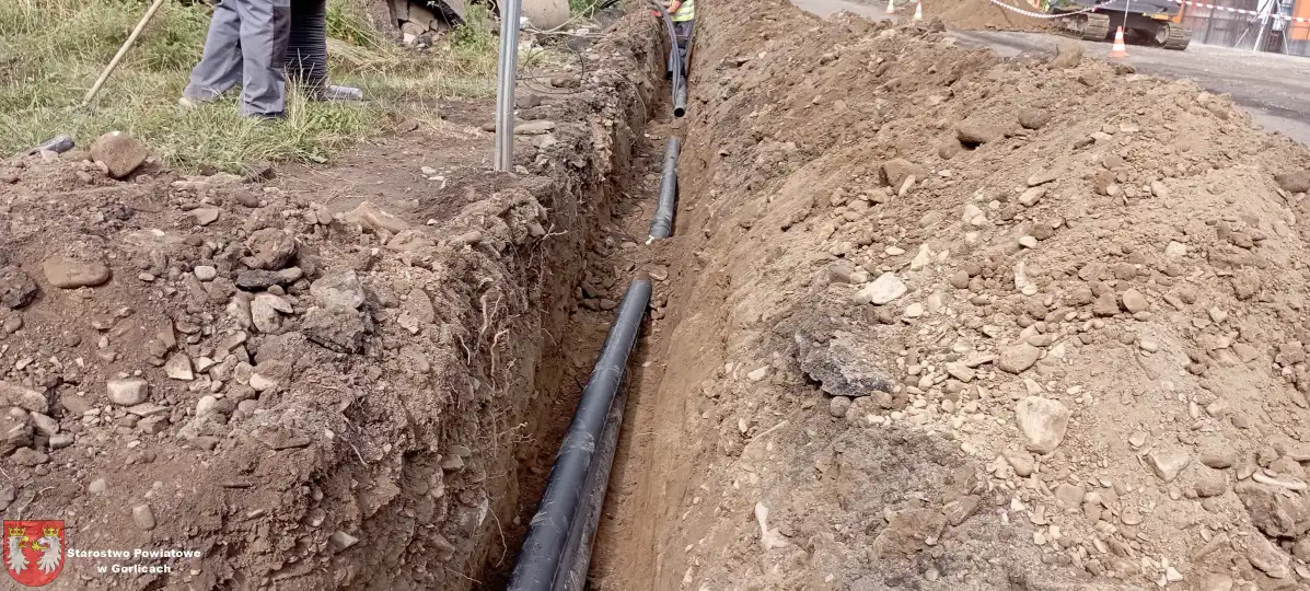 Trwają prace związane z przebudową drogi powiatowej w Szymbarku