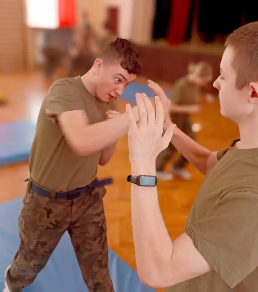 Uczniowie ZS w Marcinkowicach wzięli udział w treningu z mistrzynią świata