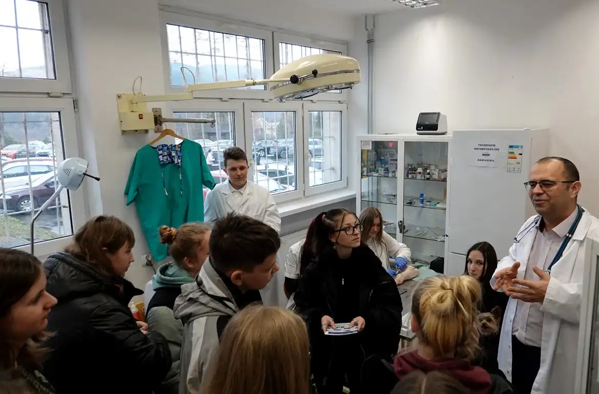 Tłumy ósmoklasistów na Dniu Otwartym w ZSP w Nawojowej