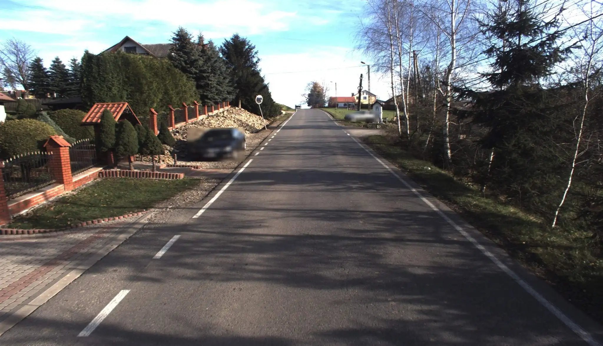 Nowy chodnik w Łazach Biegonickich. Koniec z niebezpiecznymi poboczami