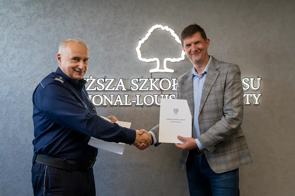 Nowe porozumienie w Nowym Sączu. Uczelnia i Policja łączą siły Nowe porozumienie w Nowym Sączu. Uczelnia i Policja łączą siły