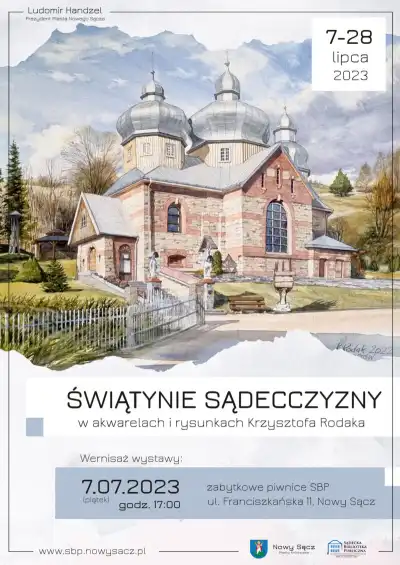 „Świątynie Sądecczyzny” – wernisaż wystawy Krzysztofa Rodaka
