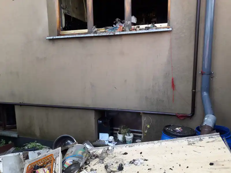 Nowy Sącz: Pożar w budynku mieszkalnym na ul. Radzieckiej