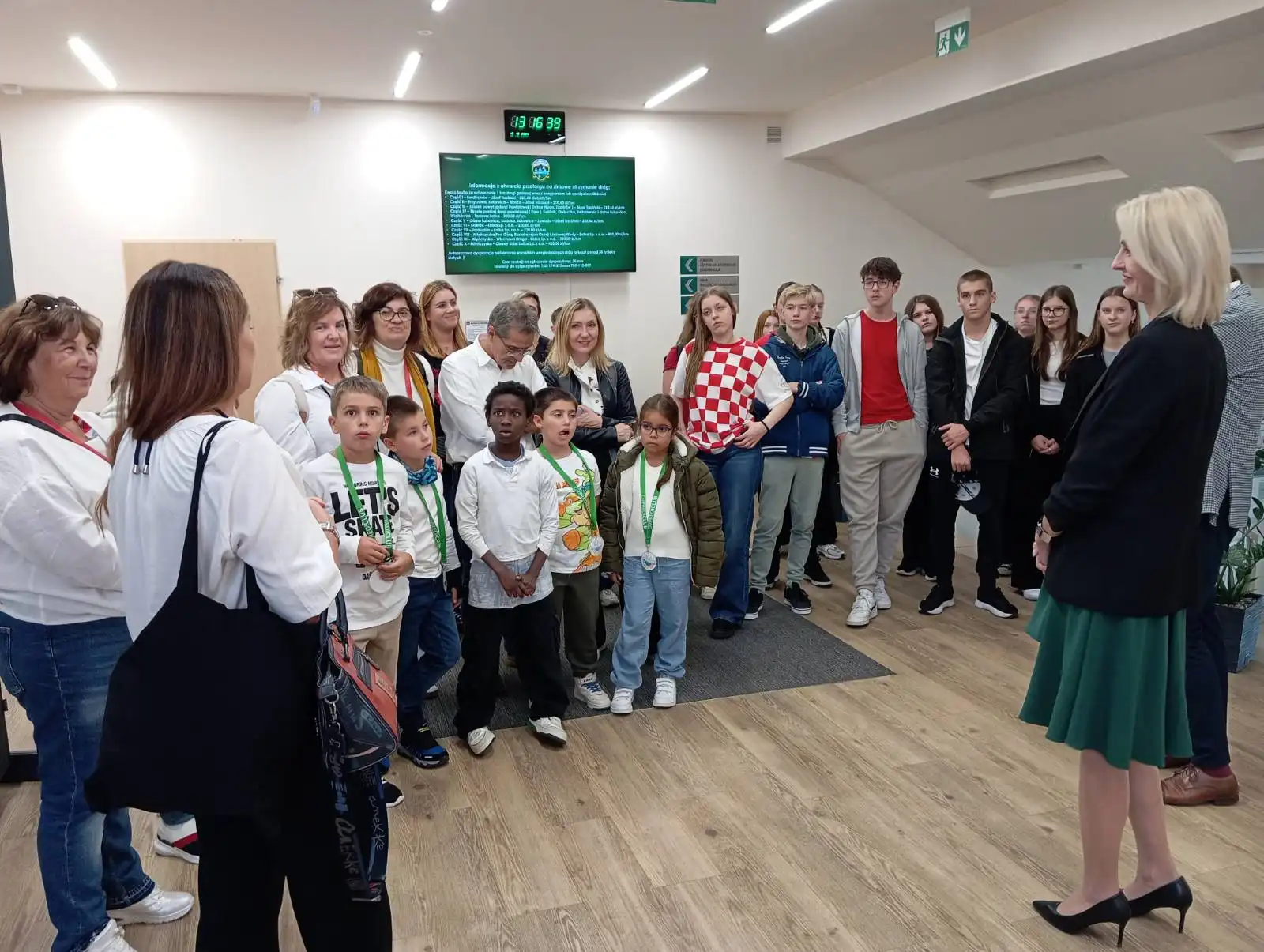 Goście z Madery i Chorwacji w Łukowicy. Wspólna misja ekologiczna