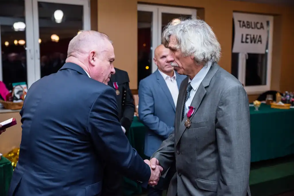 Barbórka z odznaczeniami w Tęgoborzy