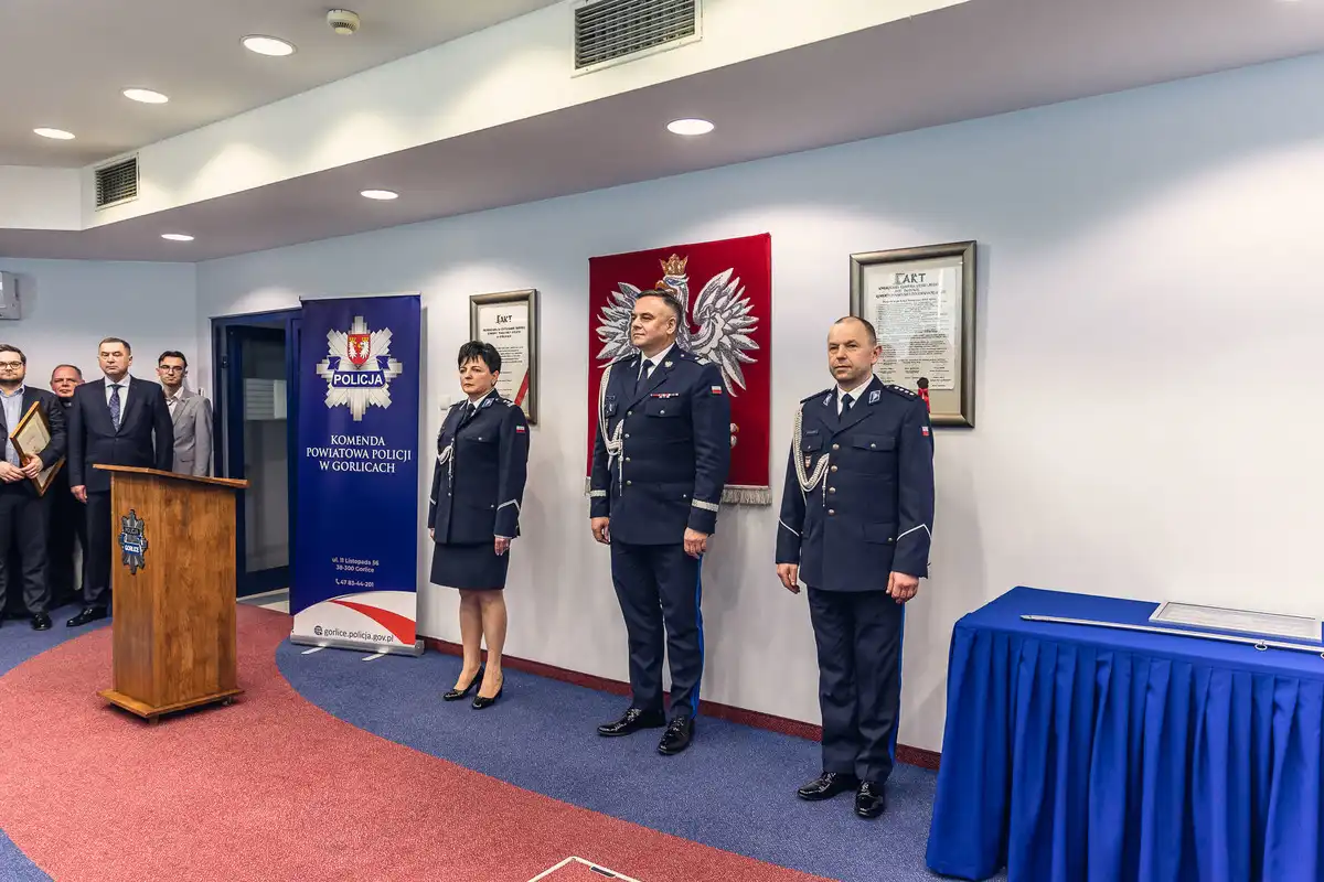 Zmiany na stanowisku Komendanta KPP w Gorlicach