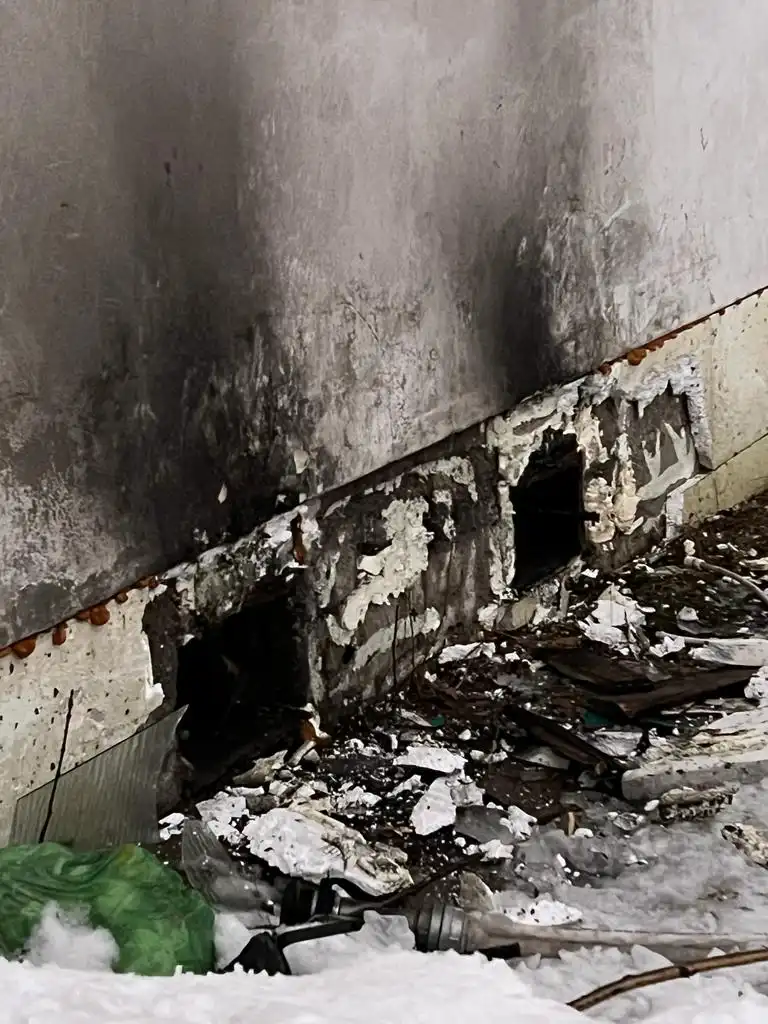 Mystków. Pożar domu jednorodzinnego. Ogień wybuchł w piwnicy