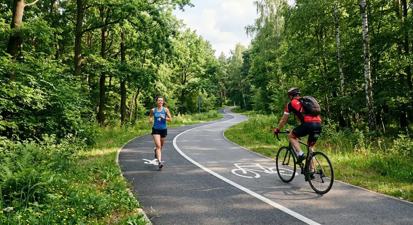 Rowerem, biegiem i na spacer. Szykuje się nowy odcinek ścieżki nad Kamienicą