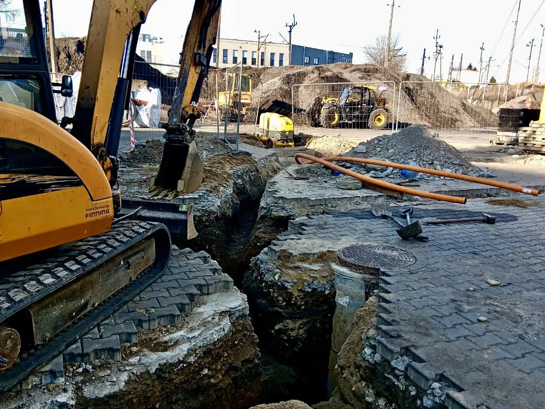 Nowa inwestycja MPEC Nowy Sącz. Lepsza gospodarka wodami opadowymi na terenie Kotłowni Millenium