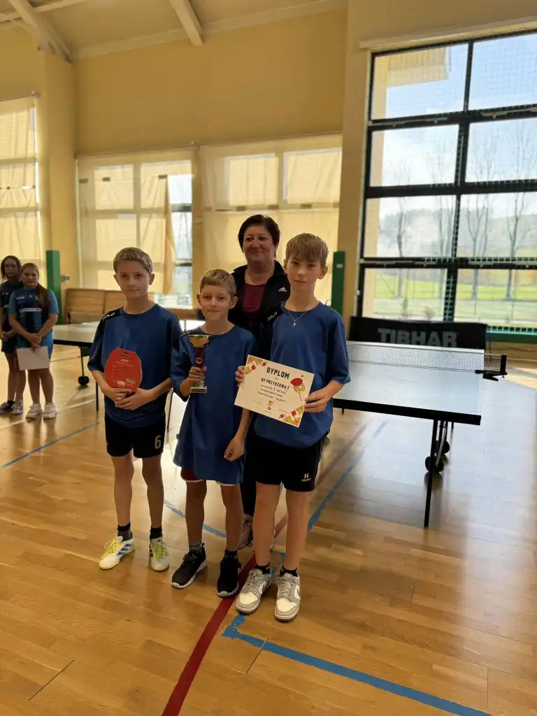 Tenis stołowy w najlepszym wydaniu. Igrzyska Dzieci 2024 w Łukowicy
