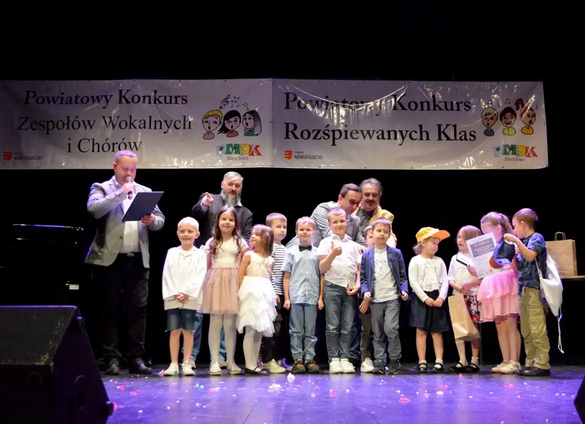 Stary Sącz: XIX Powiatowy Konkurs Rozśpiewanych Klas