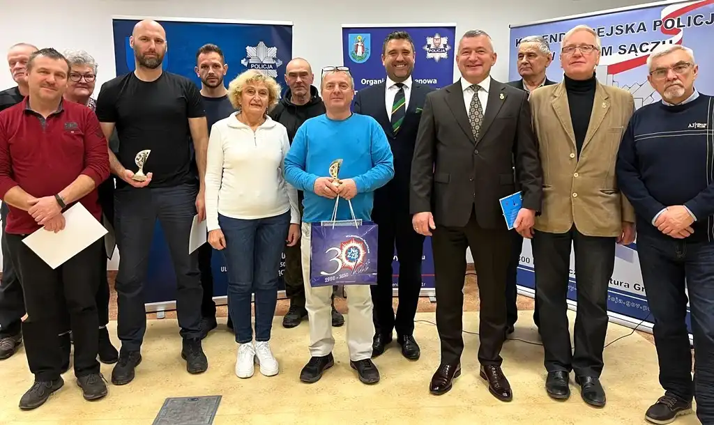 Funkcjonariusze na planszy. II Turniej Szachowy w Nowym Sączu