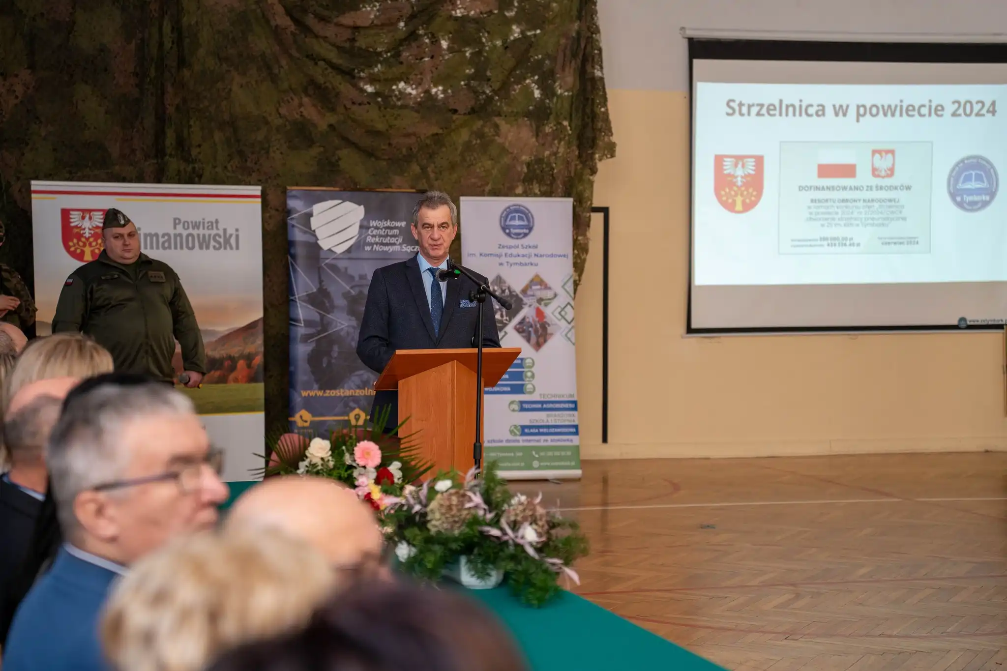 Nowoczesna strzelnica pneumatyczna w Zespole Szkół im. KEN w Tymbarku