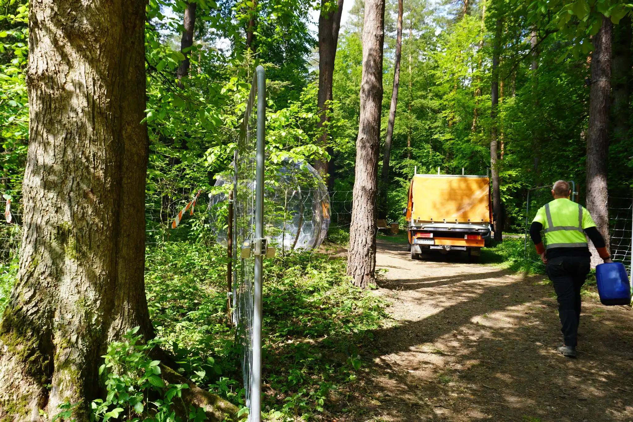 Orbisfera rośnie na Miejskiej Górze. Nowa atrakcja w Starym Sączu