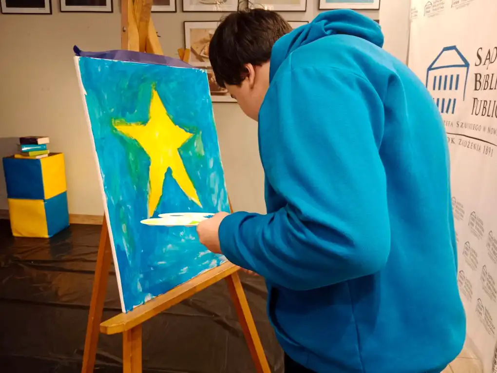 „Spotkajmy się przy sztaludze. AUTYZM SZTUKA”