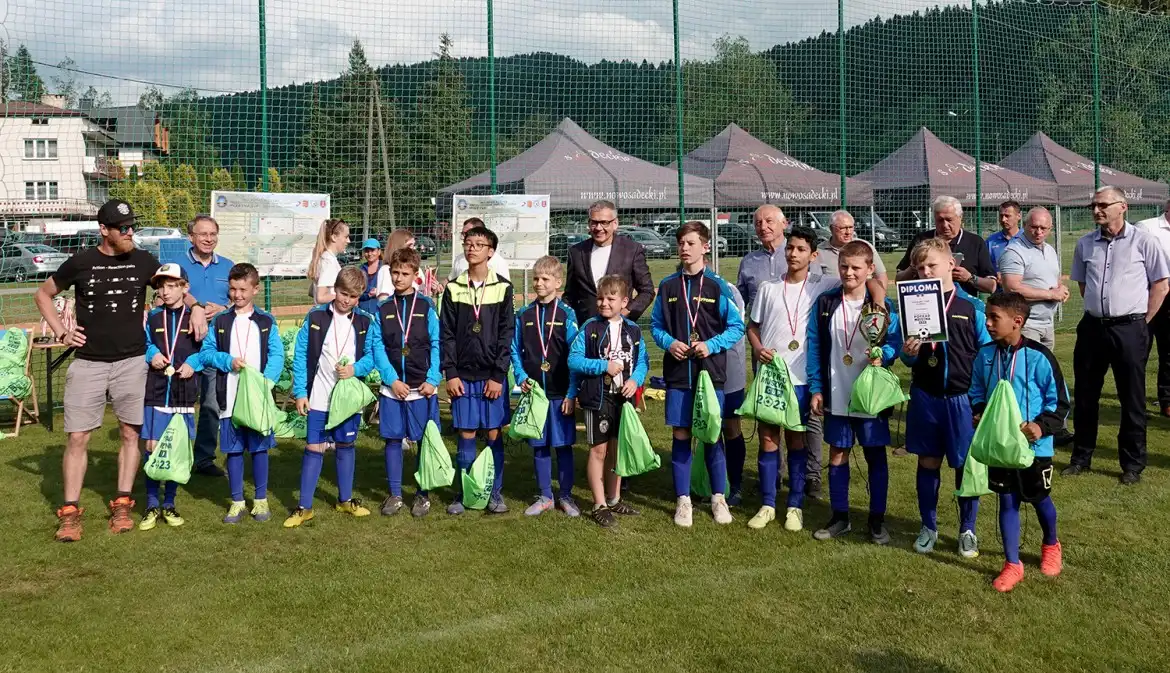 Międzynarodowy Dziecięcy Turniej Piłki Nożnej w Muszynie. Wygrała drużyna z Wejherowa