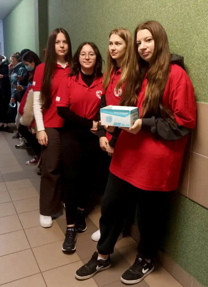 Kolejna udana akcja krwiodawstwa w ZSP w Krynicy-Zdroju. Zebrano ponad 11 litrów krwi