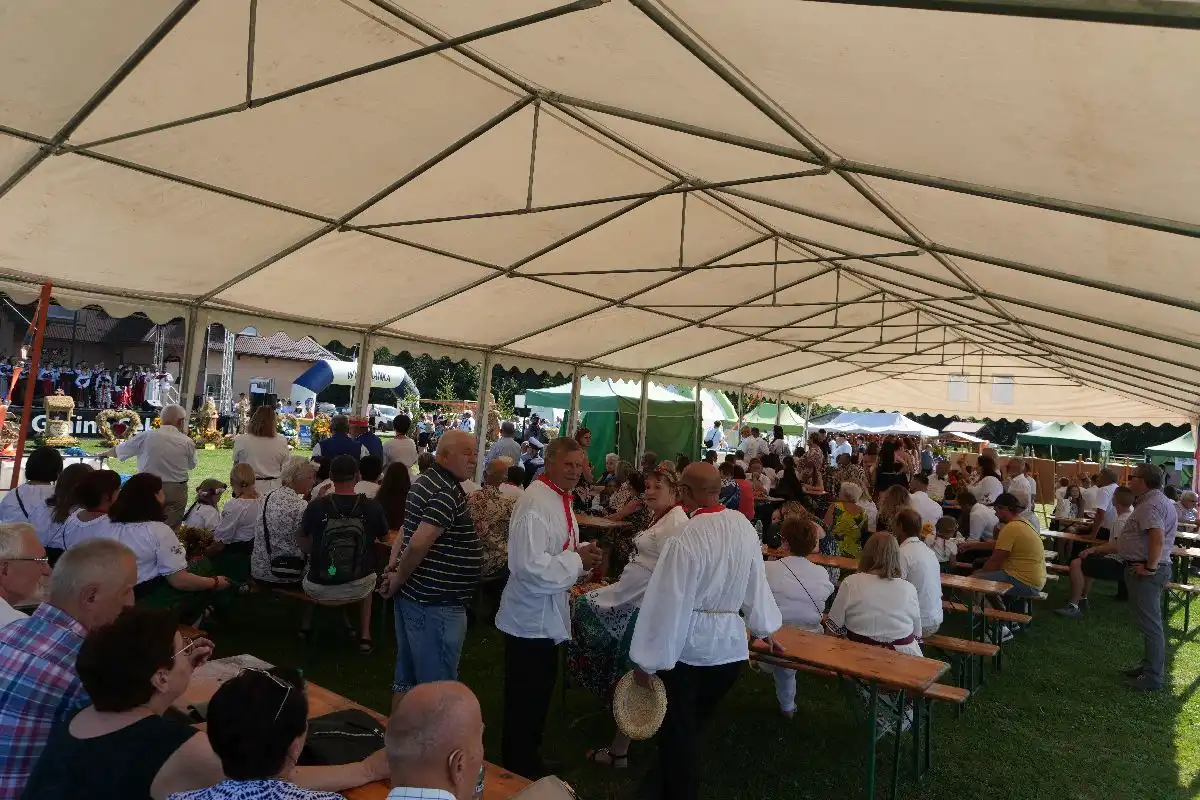 Radosne święto plonów. Mieszkańcy Gminy Sękowa dziękowali za urodzaj