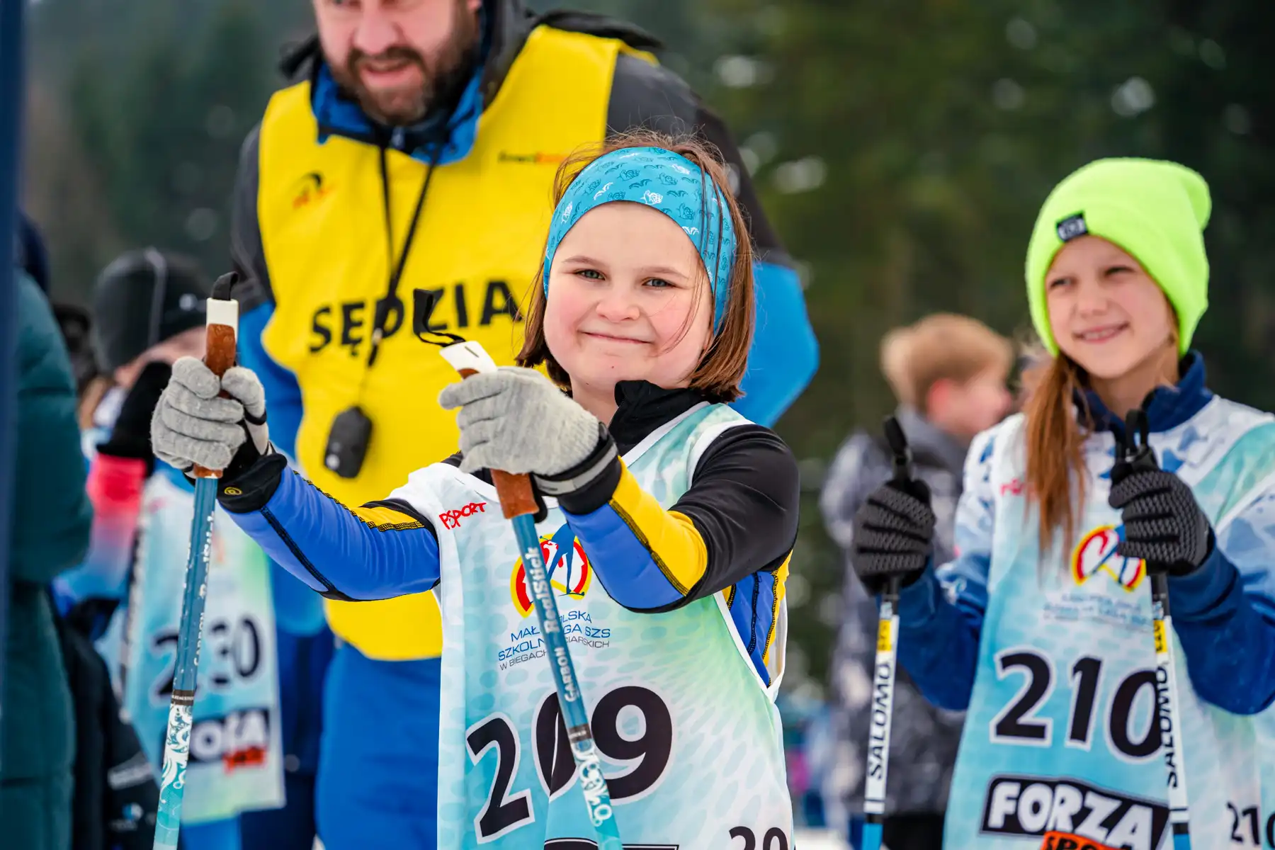 Zimowe emocje na trasach Ptaszkowej. 4. edycja Ligi Małopolskiej w Biegach Narciarskich