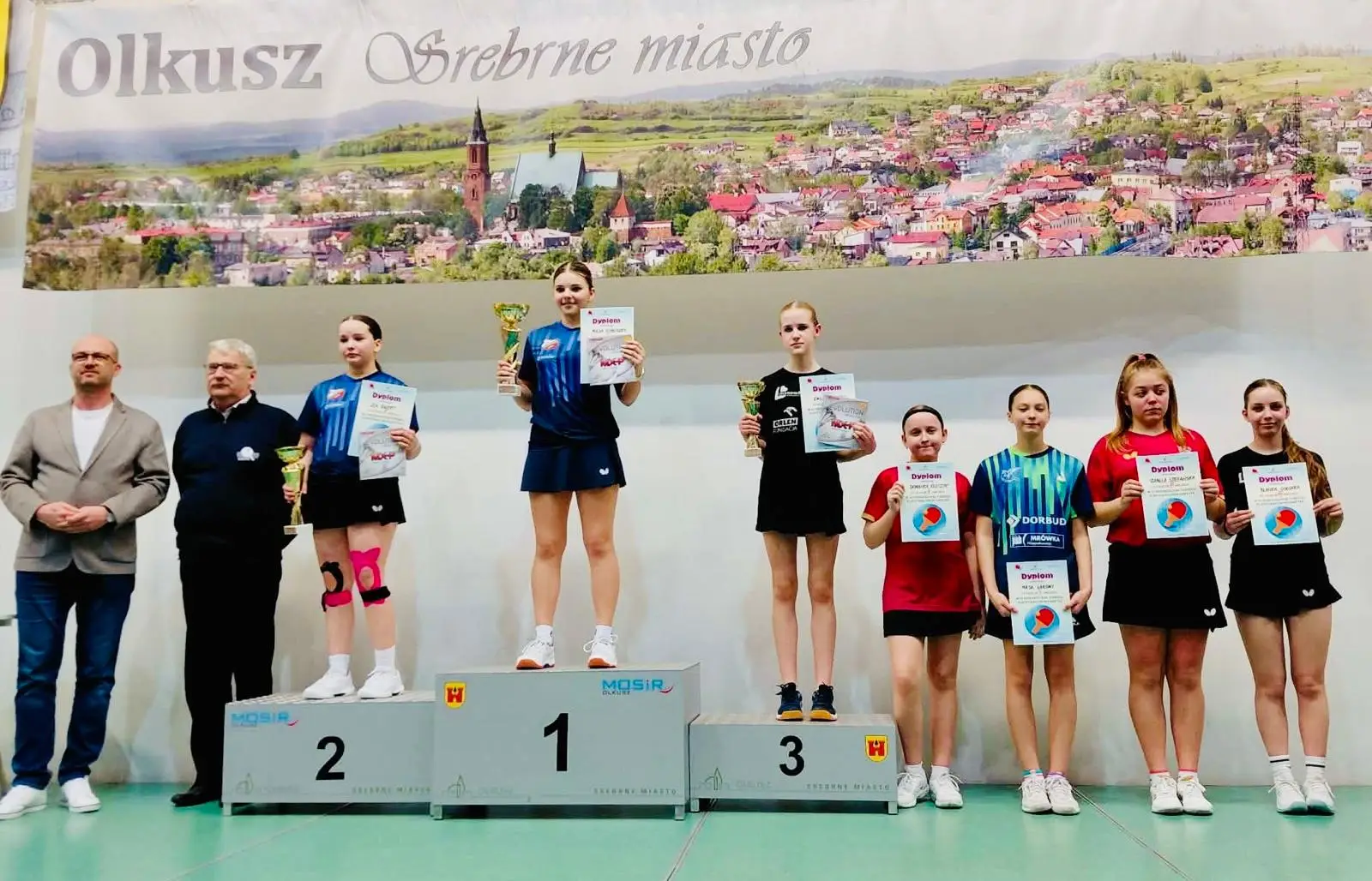 Młodzi tenisiści z Limanowej na podium wojewódzkiego turnieju w Olkuszu