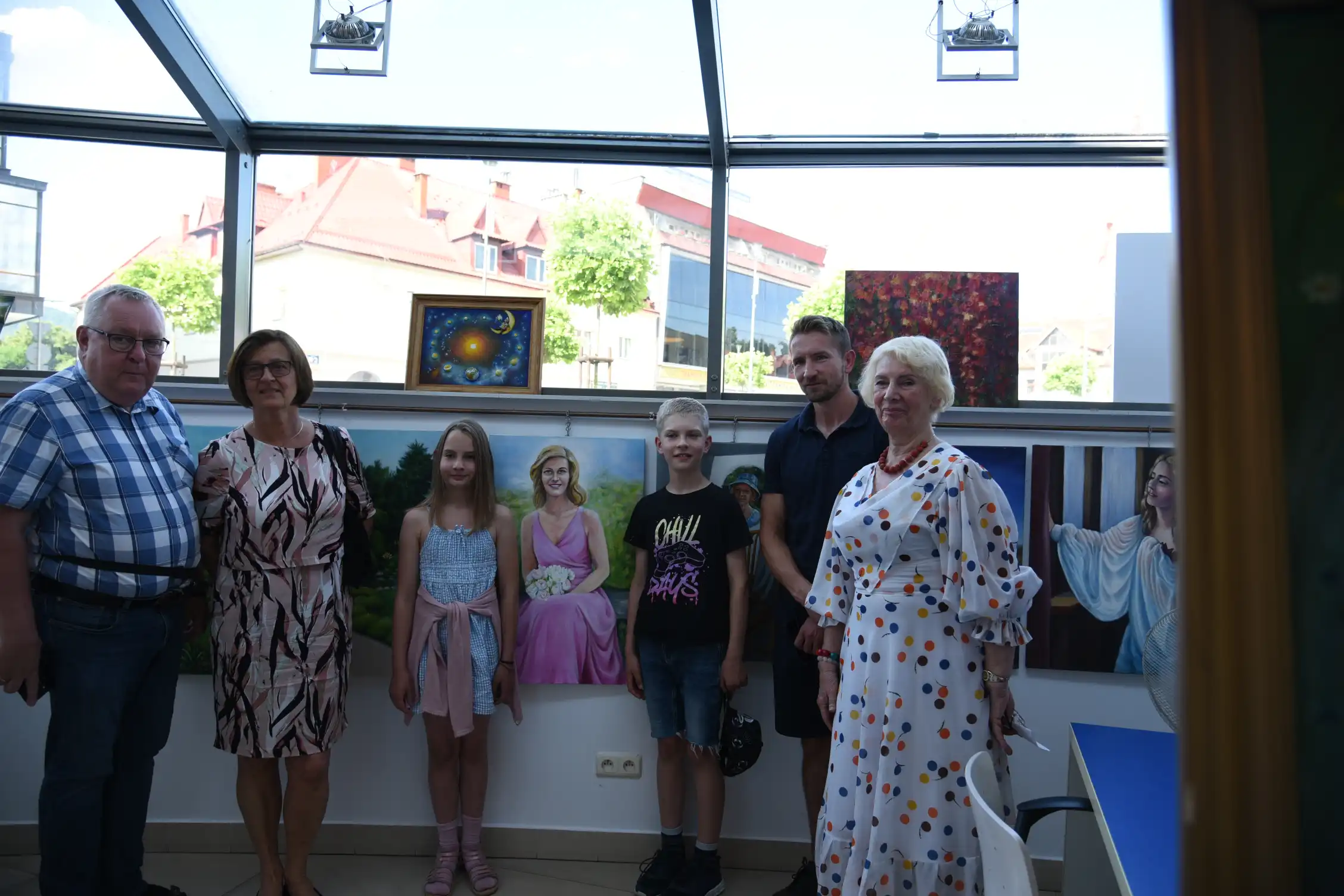 Wernisaż wystawy prac Grażyny Kulig w PCIT w Limanowej