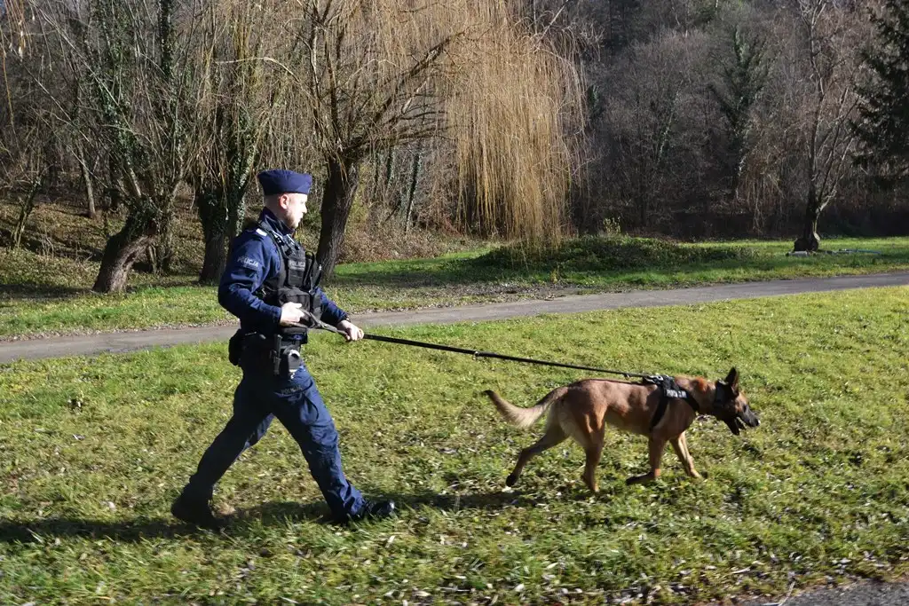 Bankomat 2024. Sądeccy policjanci ćwiczyli pościg i blokadę