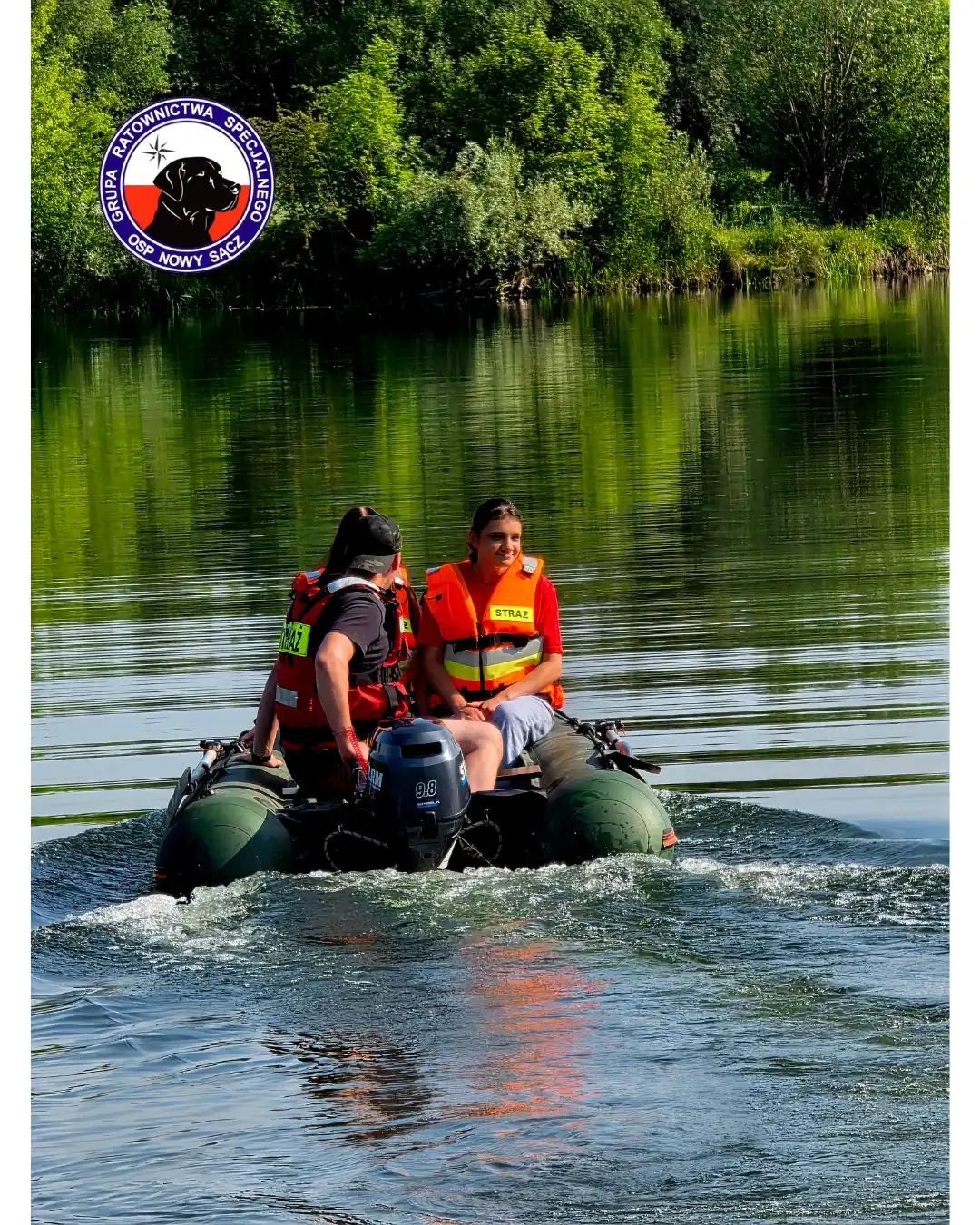 Dzieci, pies i akcja ratunkowa… na szczęście tylko w ramach ćwiczeń!