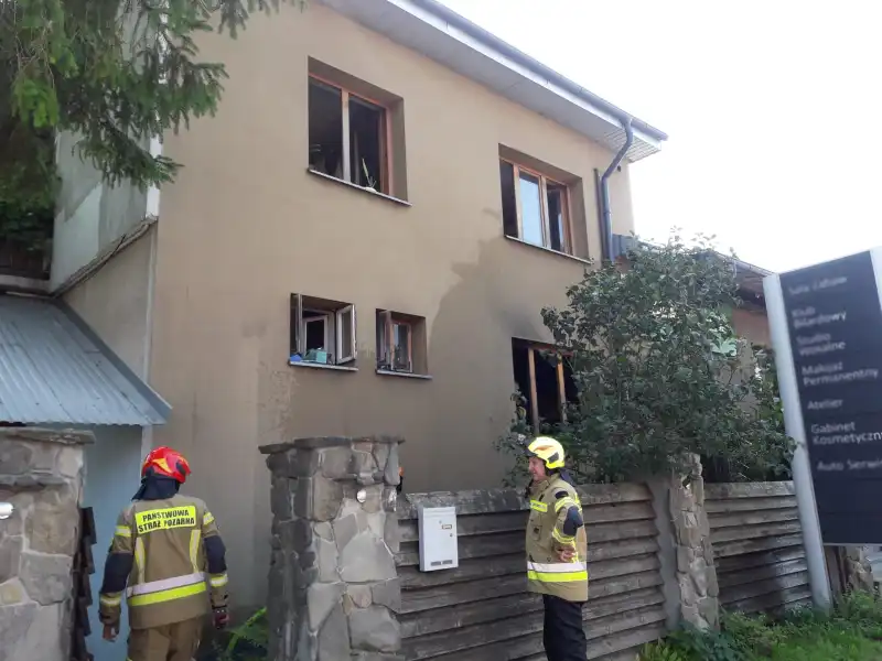 Nowy Sącz: Pożar w budynku mieszkalnym na ul. Radzieckiej