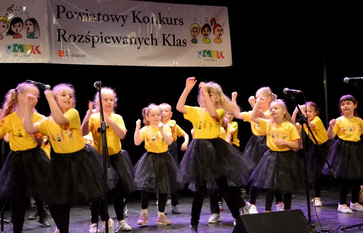 Stary Sącz: XIX Powiatowy Konkurs Rozśpiewanych Klas