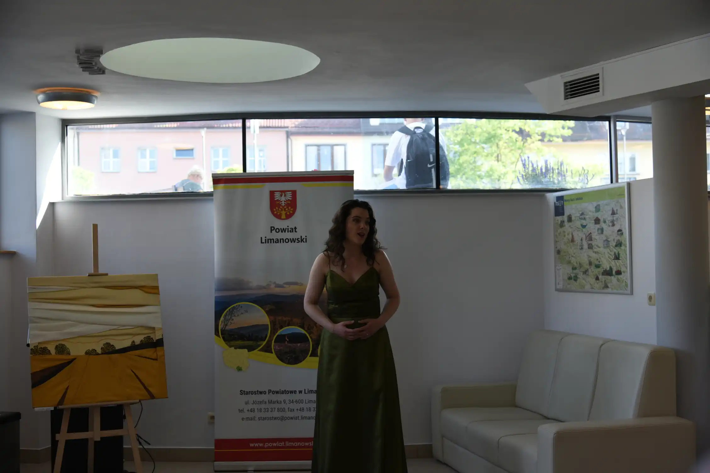 Wernisaż wystawy prac Grażyny Kulig w PCIT w Limanowej