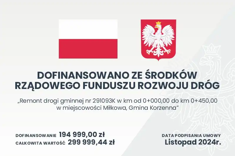 Miłkowa zyska nową drogę. Remont już wkrótce