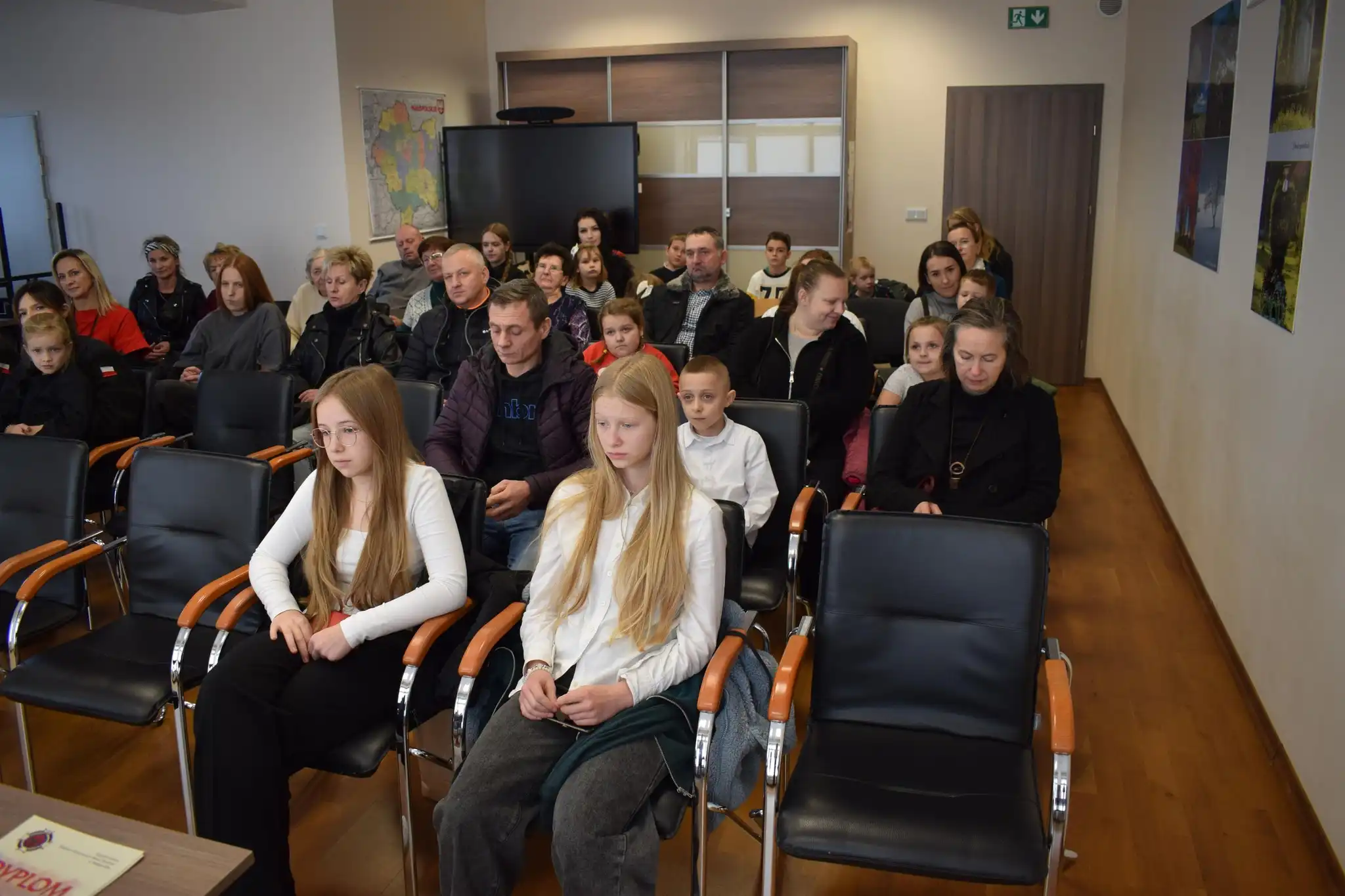 Strażackie Talenty. Wręczenie nagród w konkursie plastycznym w Podegrodziu