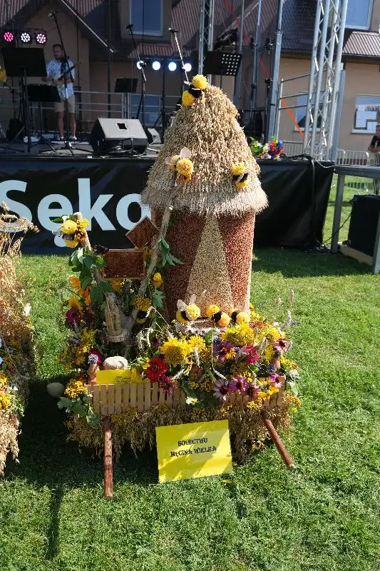 Radosne święto plonów. Mieszkańcy Gminy Sękowa dziękowali za urodzaj