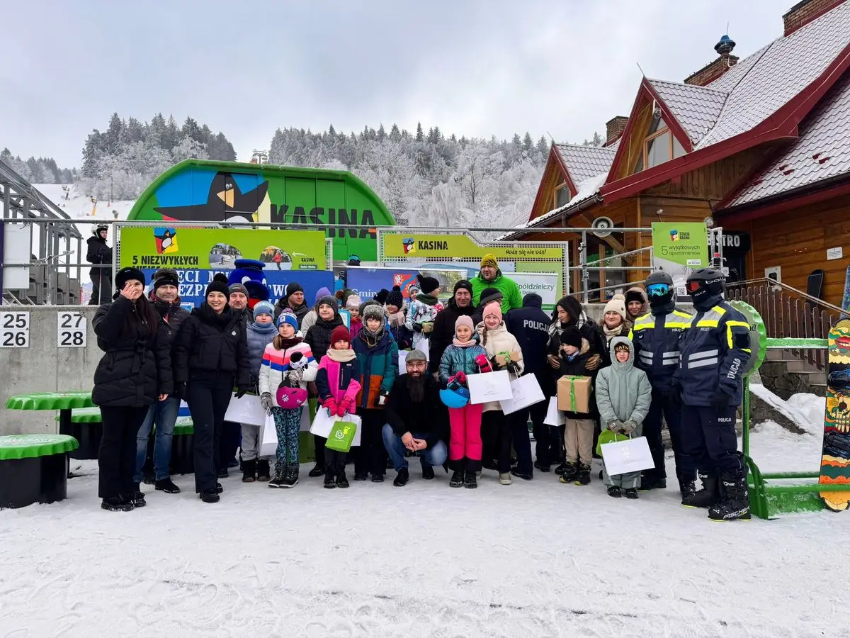 Zabawa, nauka i nagrody. Piknik profilaktyczny w Kasinie Wielkiej